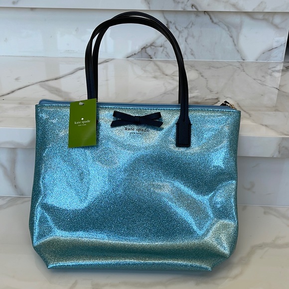 kate spade Handbags - Kate Spade New York Mavis Street Jeralyn Glitter Small Tote NWT